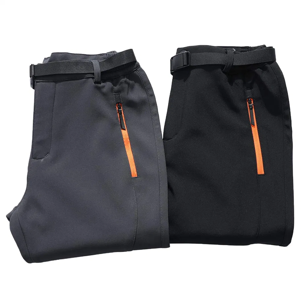 Women Outdoor Waterproof Windproof Fleece Slim Cargo Snow Ski Hiking Pants